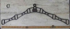 Antique Iron Hanging Clothes Airer / Rack End - 6 Holes