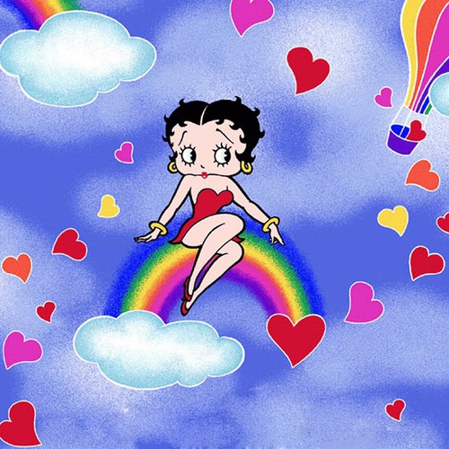 Betty boop poster - betty, art
