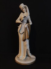 Capodimonte - Rider, Statuette - Signed Merli