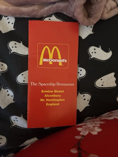Rare mcdonalds phone card - mcdonalds, bt