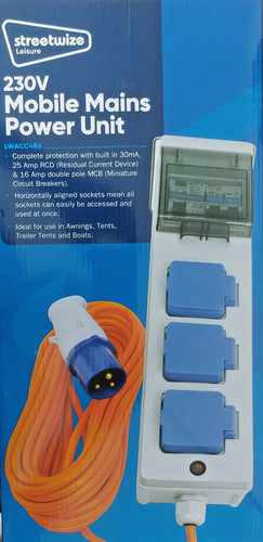 Mobile mains power unit ehu - mains,