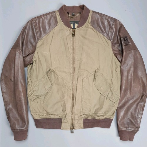 Mens belstaff leather jacket - belstaff,