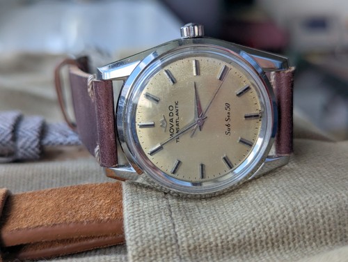 1960s movado transatlantic - 1960s,