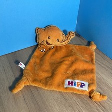 Elephant Baby Blanket Orange