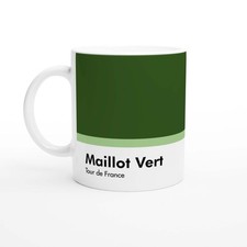 Maillot Vert Tour de France Green Jersey Cycling Mug