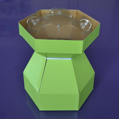 Cupcake gift box individual - gift,
