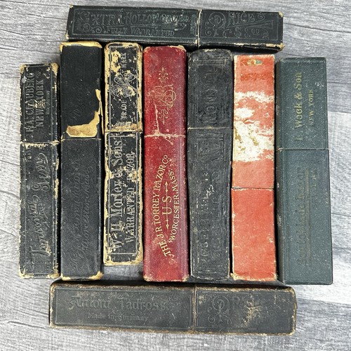 Vintage straight razor empty - straight,