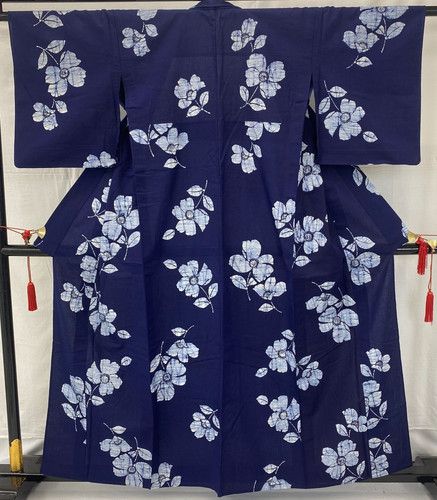 Japanese vintage kimono yukata - japanese,