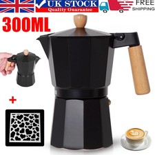 Royalford Italian Espresso Stove Top Moka Percolator Pot Coffee Maker 6 Cups