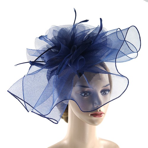 Large feather fascinator - large,