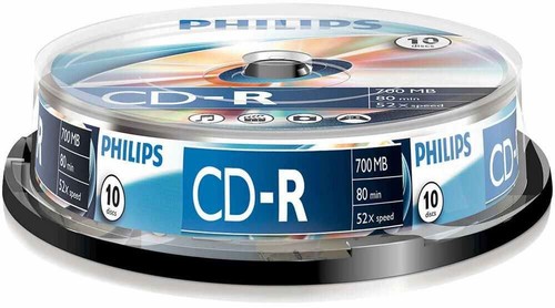 Philips 52x speed r - speed, blank