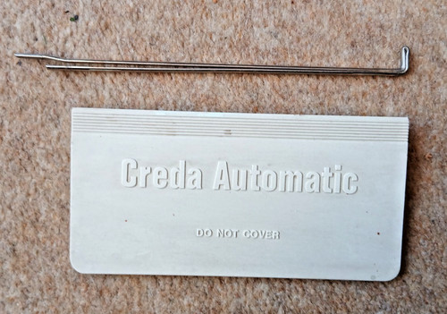 Creda storage heater - storage, control