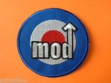 Mod Target Patch Sew / Iron On Badge Mod Culture Way Of Life