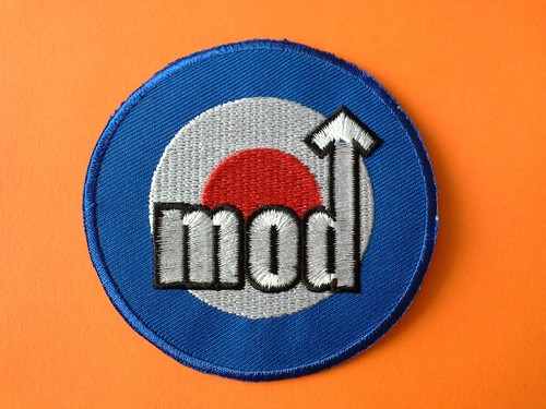 Mod target patch sew iron - patch,