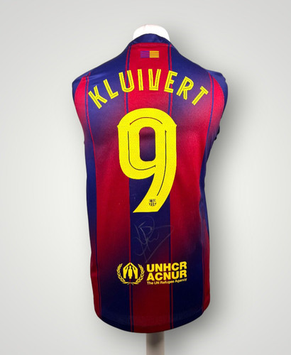 Signed patrick kluivert shirt - signed,