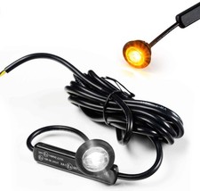 Flush Fit White Round LED