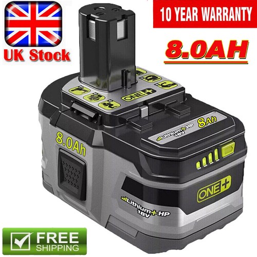 8ah battery for ryobi - battery, 18v