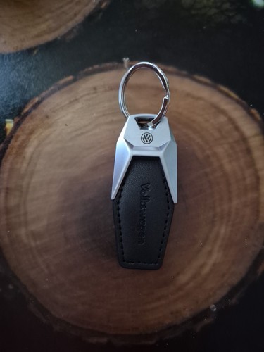 Volkswagen leather keyring - volkswagen,