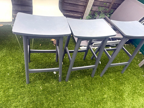 Grey bar stools - grey,