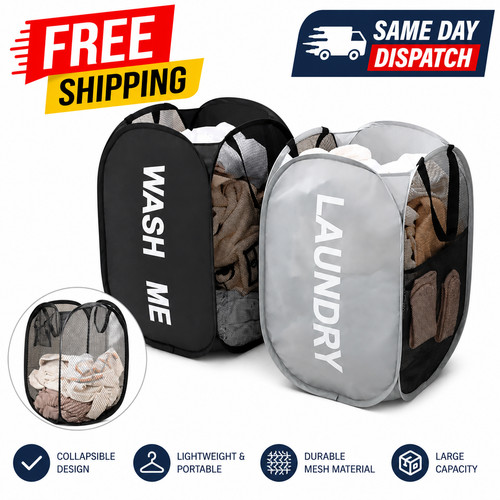 Portable mesh pop - portable, washing
