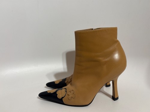 Vtg chanel beige leather - vtg,