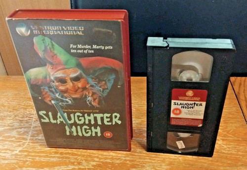 Slaughter high vestron post - slaughter,