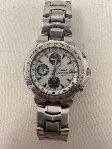 Pulsar seiko world time - pulsar,