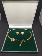 Vintage Bulatti Necklace Matching Earings