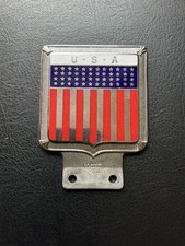 Vintage Car Badge - USA Car