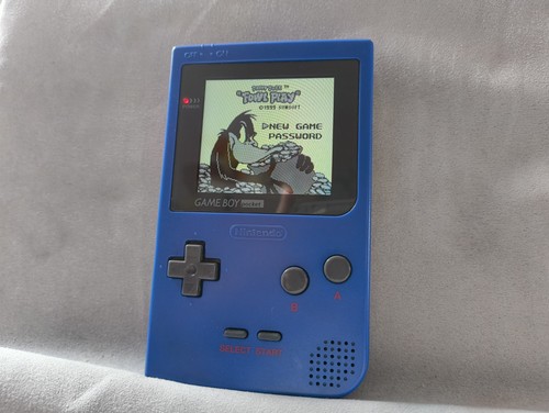 Nintendo gameboy pocket blue - nintendo,