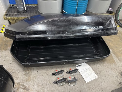 Exodus 470 litre roof - box, with
