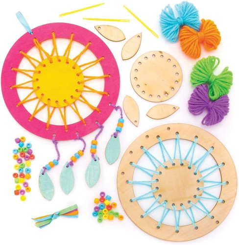 Aw601 wooden dream catcher - wooden,