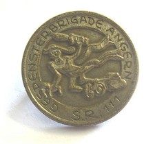 German cap Badge 11th Panzer