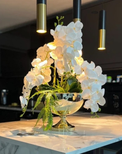Beautiful orchid centrepiece