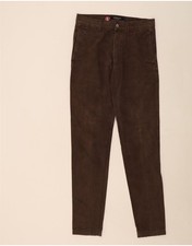 MURPHY & NYE Mens Salt Water Slim Chino Trousers W32 L32 Brown Cotton AF27