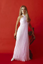 Sharon Tate Stunning Glamour Portrait Red Backdrop