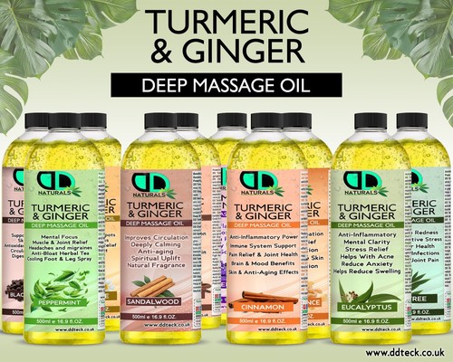 Turmeric ginger deep massage - turmeric,