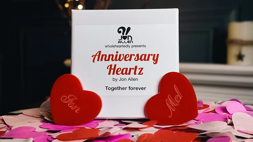 Anniversary heartz magic trick - heartz,