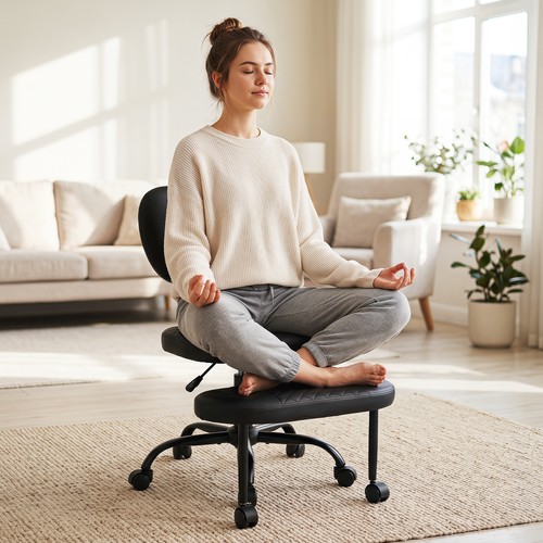 Ergonomic kneeling chair - ergonomic,