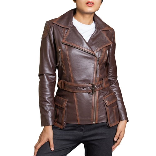 Ladies brown retro 100 - retro, 100%