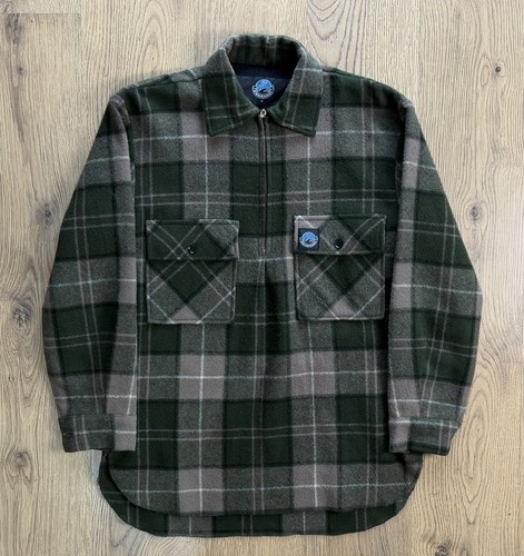 Swanndri green beige plaid - -,