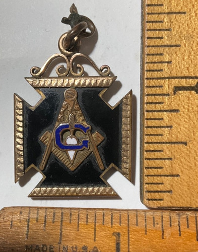 Great masonic fob untested - great,