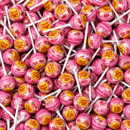 Chupa chups lollies strawberry - chups,
