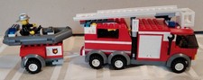 Lego City Set 7239 - Fire Truck, 218 pieces, 2 minifigures, 2004 -  No manual 