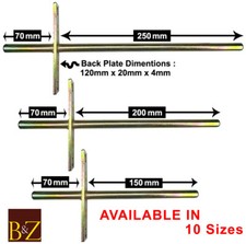 Floating Shelf Brackets Heavy Duty Long Concealed Invisible Hidden Support Oak 