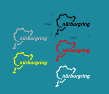 2 x Nurburgring car sticker