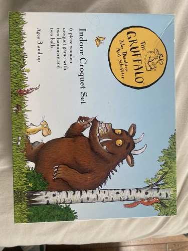 Gruffalo wooden croquet 6 - wooden,