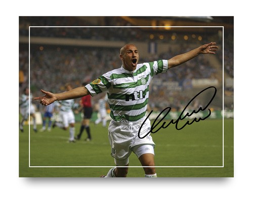 Henrik larsson signed celtic - larsson,