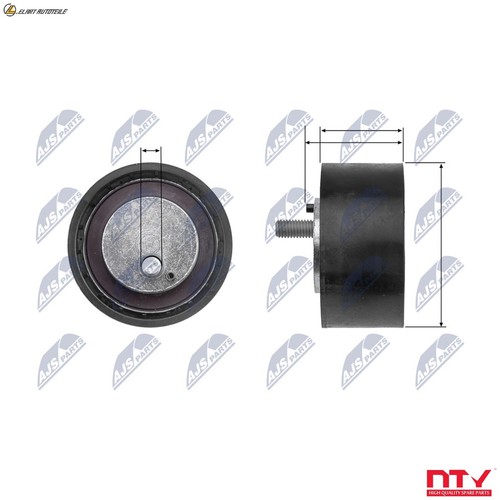 Idler guide pulley ribbed - guide, v-ribbed