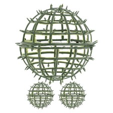 3 Pcs Plastic Artificial Plant